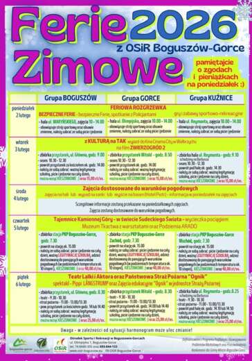 Ferie zimowe 2026 z OSiR