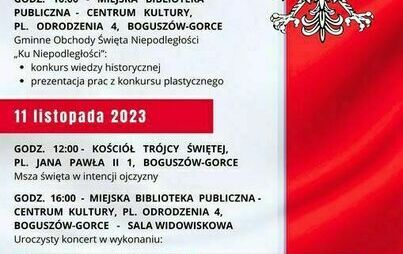 Zdjęcie do Narodowe Święto Niepodległości