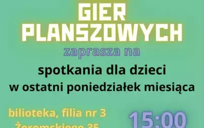 Zdjęcie do Klub Gier Planszowych - MBP-CK Filia nr 3