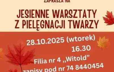 Zdjęcie do Jesienne warsztaty z pielęgnacji twarzy