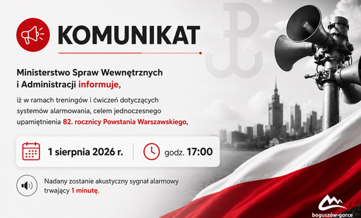 Zdjęcie do Komunikat w sprawie syren alarmowych 1 sierpnia