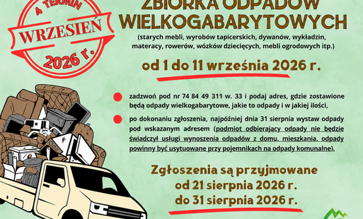 Zdjęcie do Zbi&oacute;rka Odpad&oacute;w Wielkogabarytowych - czwarty termin