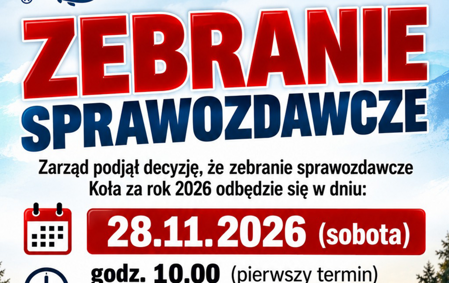 Zebranie sprawozdawcze PZW Koło Boguszów-Gorce